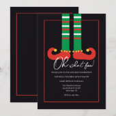 Elf Schoenen Uitnodigingen (Voorkant / Achterkant)