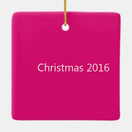 Elf Service Keramisch Ornament (Achterkant)