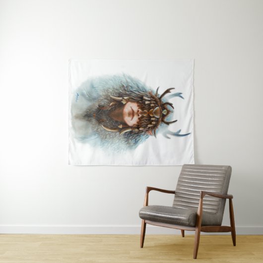 Elf Shaman Wandkleed (In Situ (horizontaal))