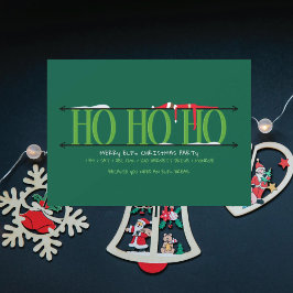 Elf Shenanigans Ho Ho Ho Kerstfeest Kaart