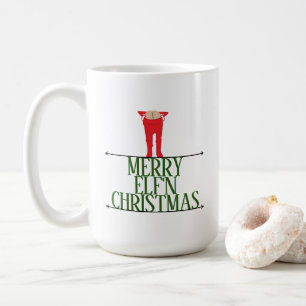 Elf Shenanigans Kerstgroet Koffiemok