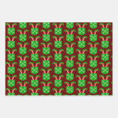 Elf Shoes in Pocket Trio Inpakpapier Vel (Voorkant 2)