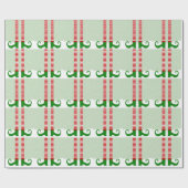 Elf Shoes Wrapping Paper Cadeaupapier (Vlak)