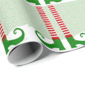Elf Shoes Wrapping Paper Cadeaupapier (Rol Hoek)