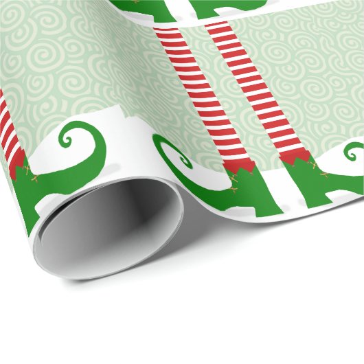 Elf Shoes Wrapping Paper Cadeaupapier (Rol Hoek)
