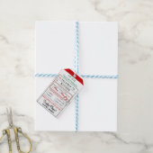 Elf Shop Special Delivery Nice of Naughty Cadeaulabel (Met Touw)