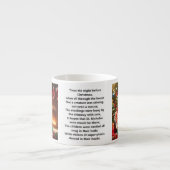 Elf Sinterklaas Naam van het kind toevoegen Kersta Espresso Kop (Voorkant)