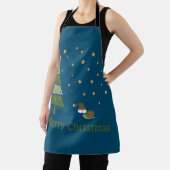 Elf Snail-kerstscene Schort (Insitu)