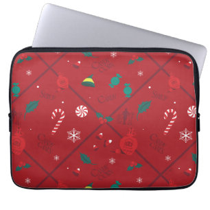 ELF-Snoep-controlepatroon Laptop Sleeve