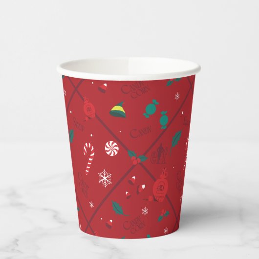 ELF-Snoep-controlepatroon Papieren Bekers (Links)