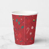 ELF-Snoep-controlepatroon Papieren Bekers (Rechts)