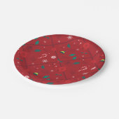 ELF-Snoep-controlepatroon Papieren Bordje (Gekanteld)