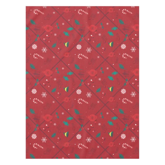 ELF-Snoep-controlepatroon Tafelkleed (Voorkant)