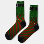 Elf Soks Festieve Kerst Elf Kleding Soks Sokken (Links)