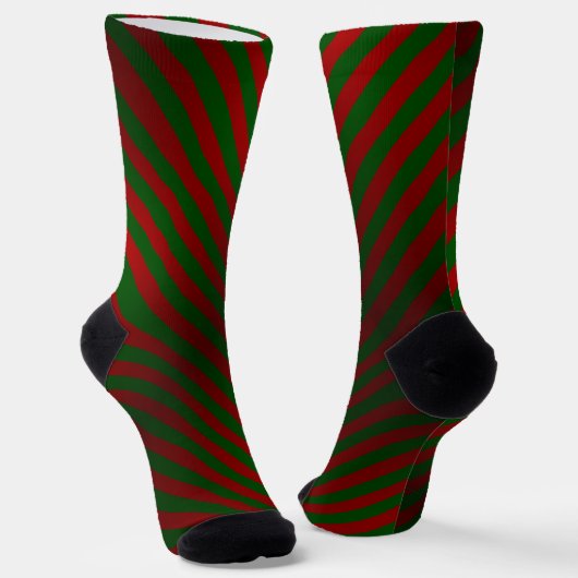 Elf Soks Festieve Kerst Elf Soks Sokken (Gebogen)