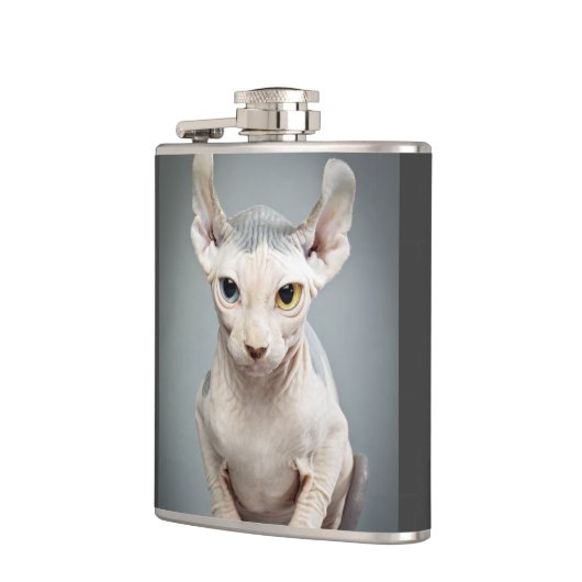 Elf Sphinx Cat-foto Heupfles (Links)