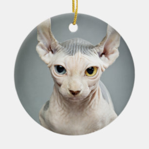 Elf Sphinx Cat-foto Keramisch Ornament