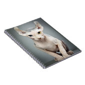 Elf Sphinx Cat-foto Notitieboek (Rechterzijde)