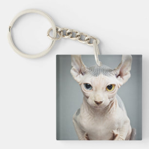 Elf Sphinx Cat-foto Sleutelhanger