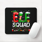 Elf Squad Christmas Family Matching Xmas Elf Pajam Muismat (Met muis)