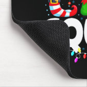 Elf Squad Christmas Family Matching Xmas Pajamas Muismat (Hoek)