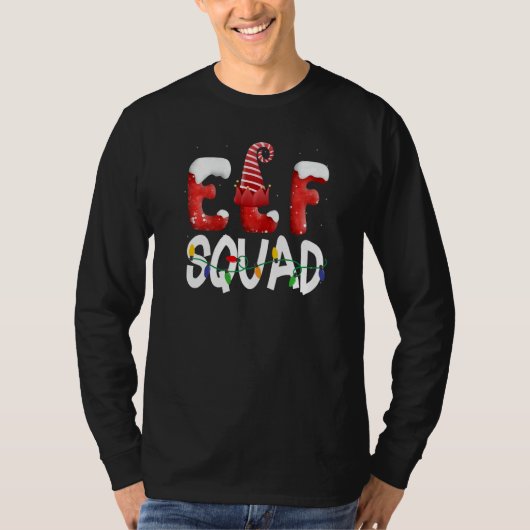 Elf Squad Christmas Matching Family Toddler Boy Gi T-shirt (Voorkant)