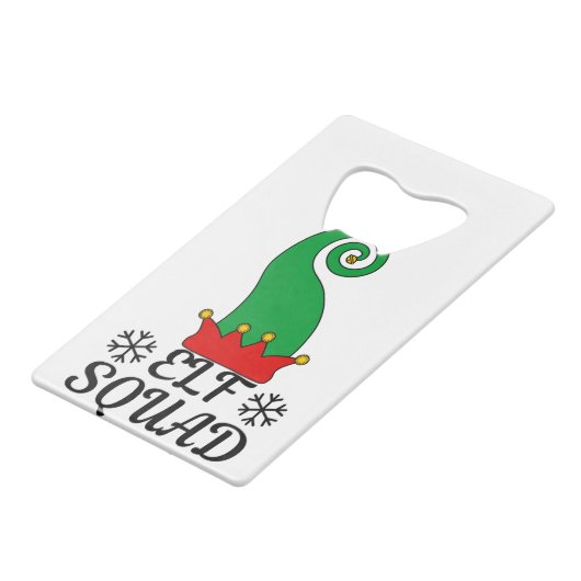 Elf Squad Creditkaart Flessenopener (Achterkant Gekanteld)