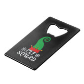 Elf Squad Creditkaart Flessenopener (Voorkant Gekanteld)