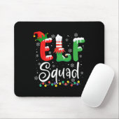 Elf Squad Fun Elf Familie Kerstmis Bijpassende Pyj Muismat (Met muis)