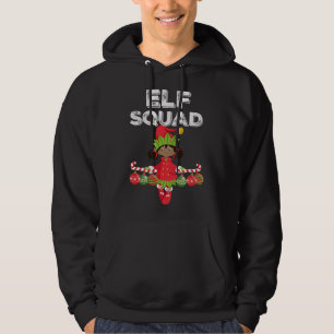Elf Squad Girl African American Kinder Cute Matchi Hoodie