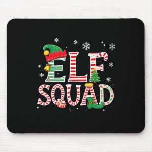 Elf Squad Kerst Familie Matching Pyjamas Kinder F Muismat