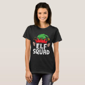 Elf Squad Kerst Grappige Elfen Familie Matching Py T-shirt (Voorkant volledig)