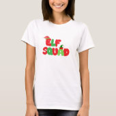 Elf Squad Kerst Shirt (Voorkant)