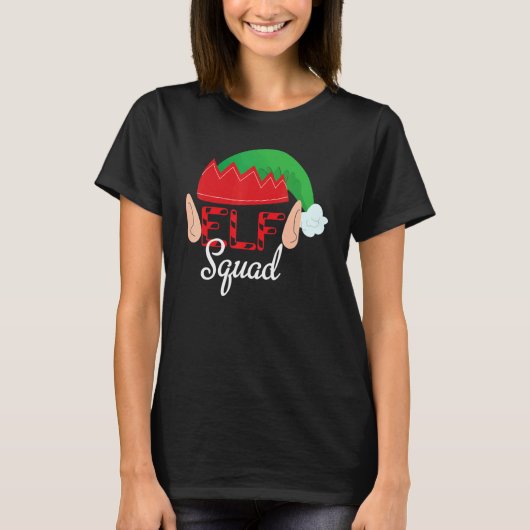 Elf Squad-kerstgroep - Matching Group T-shirt (Voorkant)