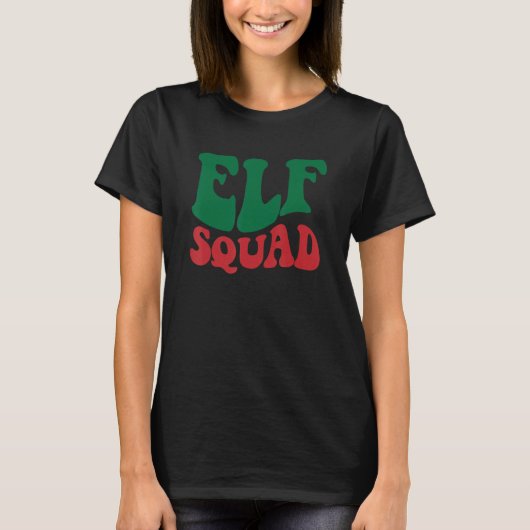 Elf Squad Kerstmis Matching Family Toddler Boy Gi T-shirt (Voorkant)