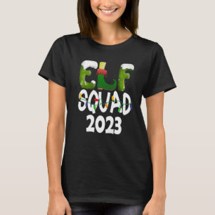 Elf Squad Kerstmis Matching Family Toddler Boy Gi T-shirt