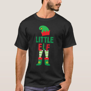 Elf Squad Little Elf Kerstmis voor mannen Vrouwen T-shirt