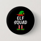 Elf Squad Matching Family Christmas  Ronde Button 5,7 Cm (Voorkant)