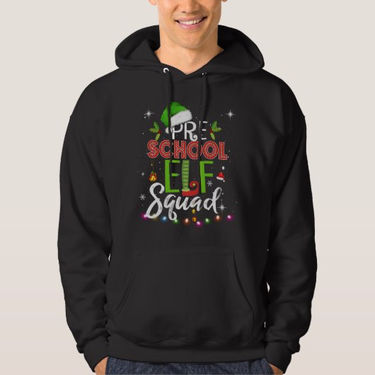 Elf Squad Pre School Kerstleraar Top (Voorkant)