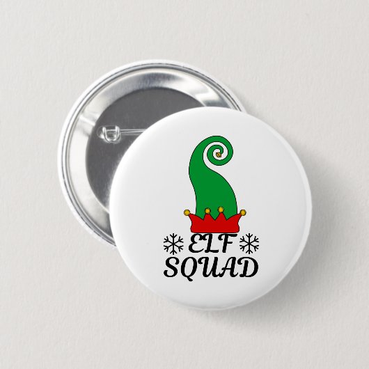 Elf Squad Ronde Button 5,7 Cm (Voorkant /achterkant)