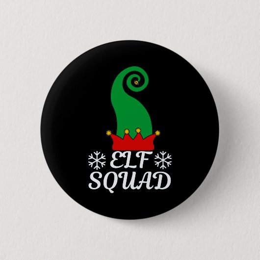 Elf Squad Ronde Button 5,7 Cm (Voorkant)