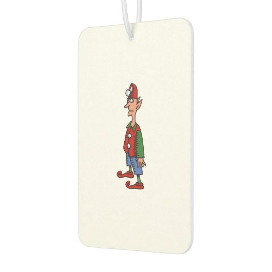 Elf Staande bij Aandacht auto luchtverfrisser