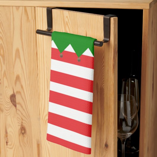 Elf Stijl Kerstmis Theedoek (Derde Gevouwen)
