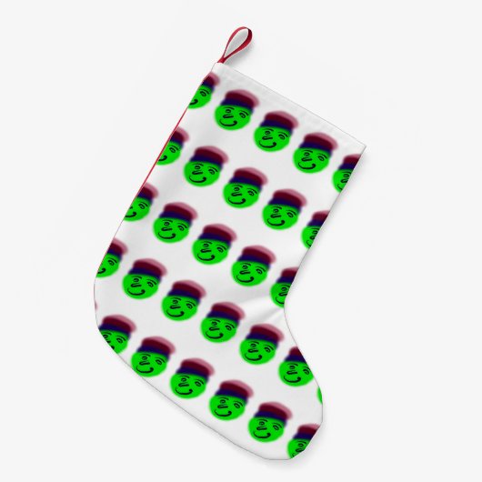 Elf Stocking Kleine Kerstsok (Voorkant (Hangend))
