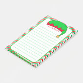 Elf Takenlijst & Groen, Rood & Wit Frame Post-it® Notes (Schuin)