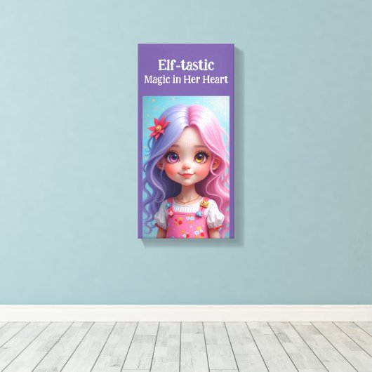 Elf-tastic Canvas Afdruk (Insitu (Houten vloer))