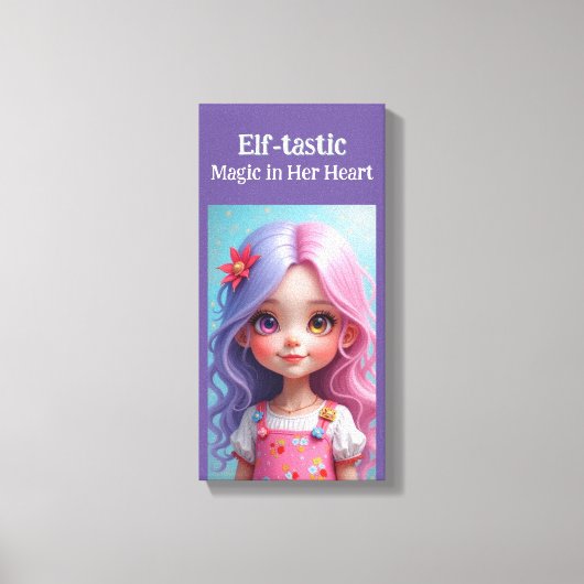 Elf-tastisch Canvas Afdruk (Voorkant)