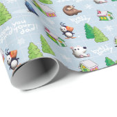 Elf the Movie | Bye Buddy Hope You Find Your Dad Cadeaupapier (Rol Hoek)