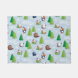 Elf the Movie Bye Buddy Hope You Find Your Dad Deurmat