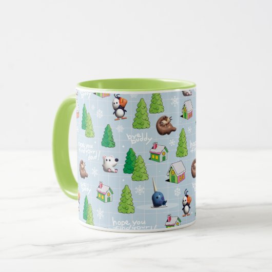 Elf the Movie | Bye Buddy Hope You Find Your Dad Mok (Voorkant links)